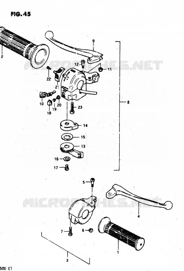 COMMODOS Suzuki MOTO 50 VAN-VAN 1981  RV50 X