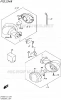 CLIGNOTANTS pour Suzuki GLADIUS 650 2014
