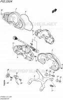 COMPTEUR pour Suzuki GLADIUS 650 2014