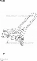 CADRE pour Suzuki GLADIUS 650 2014