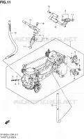 CORPS DE PAPILLON pour Suzuki GLADIUS 650 2014