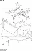 DURITE DE RADIATEUR pour Suzuki GLADIUS 650 2014