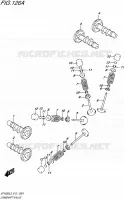 ARBRE A CAMES   VALVE pour Suzuki GLADIUS 650 2015