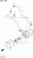 RADIATEUR D'HUILE pour Suzuki GLADIUS 650 2015