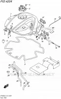 RESERVOIR D'ESSENCE pour Suzuki GLADIUS 650 2015