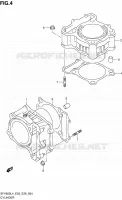 CYLINDRE pour Suzuki GLADIUS 650 2014