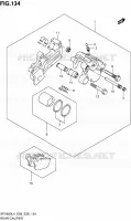 ETRIER DE FREIN ARRIERE (SFV650AL4 E33) pour Suzuki GLADIUS 650 2014