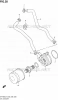 RADIATEUR D'HUILE pour Suzuki GLADIUS 650 2014