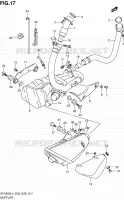 SILENCIEUX pour Suzuki GLADIUS 650 2014