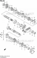 TRANSMISSION pour Suzuki GLADIUS 650 2014