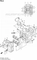 CULASSE (AVT) pour Suzuki GLADIUS 650 2014