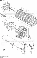 EMBRAYAGE pour Suzuki GLADIUS 650 2014