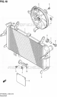 RADIATEUR pour Suzuki GLADIUS 650 2014