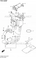 BAC A BATTERIE   OUTILS (SFV650AL5 E33) pour Suzuki GLADIUS 650 2015