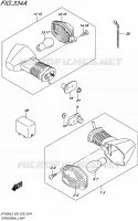 CLIGNOTANTS pour Suzuki GLADIUS 650 2015