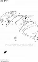 COUVRE RESERVOIR pour Suzuki GLADIUS 650 2015