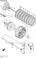 EMBRAYAGE pour Suzuki GLADIUS 650 2015