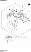 ETRIER DE FREIN ARRIERE (SFV650AL5 E28) pour Suzuki GLADIUS 650 2015