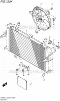 RADIATEUR pour Suzuki GLADIUS 650 2015
