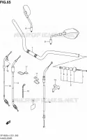GUIDON pour Suzuki GLADIUS 650 2014