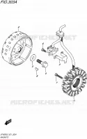 ALLUMAGE ROTOR   STATOR pour Suzuki GLADIUS 650 2015