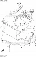 DURITE DE RADIATEUR (SFV650UL5 E21) pour Suzuki GLADIUS 650 2015