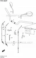GUIDON pour Suzuki GLADIUS 650 2015