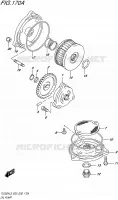 POMPE A HUILE pour Suzuki TU 250 2015