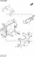 BAC A BATTERIE   OUTILS pour Suzuki TU 250 2015