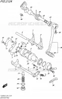 ENSEMBLE SELECTEUR DE VITESSES pour Suzuki TU 250 2015