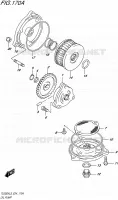 POMPE A HUILE pour Suzuki TU 250 2015