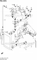 DURITE DE RADIATEUR pour Suzuki INTRUDER 1500 2014