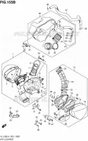 FILTRE A AIR (VL1500BL4 E24) pour Suzuki INTRUDER 1500 2014