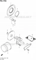 POMPE A HUILE pour Suzuki INTRUDER 1500 2014
