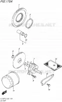 POMPE A HUILE pour Suzuki BOULEVARD 1500 2015