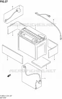 BATTERIE pour Suzuki INTRUDER 800 2014