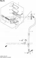 MAITRE CYLINDRE AVANT pour Suzuki INTRUDER 800 2014