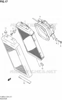 RADIATEUR pour Suzuki INTRUDER 800 2014