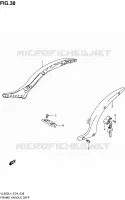 SUPPORT ARRIERE pour Suzuki INTRUDER 800 2014