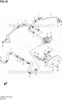 SYSTEME RECYCLAGE GAZ ECHAPPEMENT pour Suzuki INTRUDER 800 2014