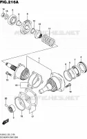 COUPLE CONIQUE pour Suzuki INTRUDER 800 2015