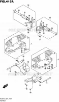 REPOSE PIED pour Suzuki BOULEVARD 800 2015