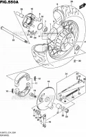 ROUE ARRIERE pour Suzuki BOULEVARD 800 2015