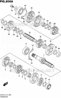 TRANSMISSION pour Suzuki BOULEVARD 800 2015