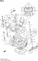 CULASSE (AVT) pour Suzuki INTRUDER 800 2014