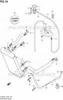 DURITE DE RADIATEUR (VL800L4 E19) pour Suzuki INTRUDER 800 2014