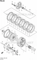 EMBRAYAGE pour Suzuki INTRUDER 800 2014
