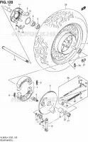 ROUE ARRIERE (VL800CL4 E02) pour Suzuki INTRUDER 800 2014