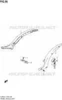 SUPPORT ARRIERE pour Suzuki INTRUDER 800 2014