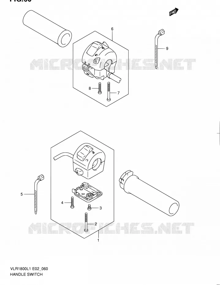 COMMODOS Suzuki MOTO 1800 INTRUDER 2011  VLR1800T L1 (E02,E19,24)